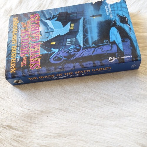 NATHANIEL HAWTHORNE The House of Seven Cables 1988 80s Vintage Gothic Horror - Picture 11 of 12
