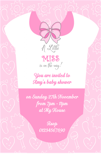 10 hermosas invitaciones personalizadas para baby shower niño o niña - Imagen 19 de 24