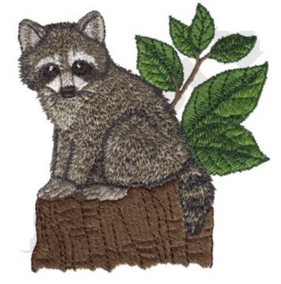 MASCHINENSTICKMOTIVE USB - NORDAMERIKANISCHE WILDTIERE BABYS COLL 4X4 TIERE
