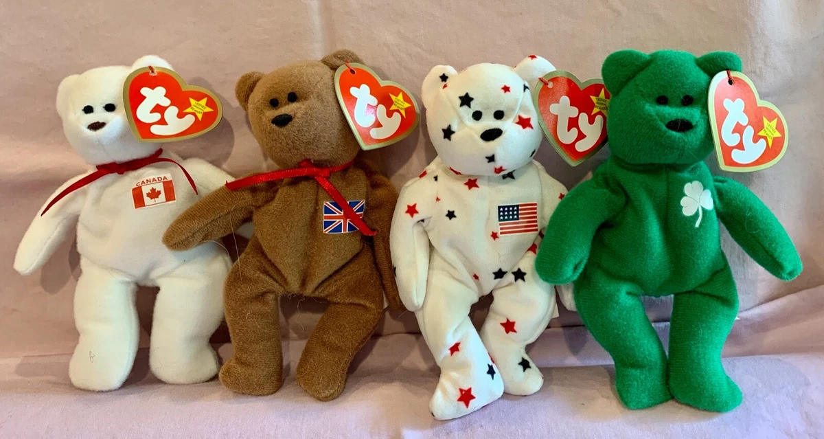 Beanie babies on sale international bears