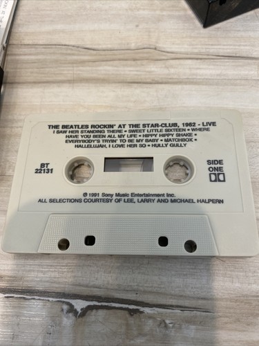 The Beatles 2 Cassette Lot LIVE! Rockin At The Star Club 1962 & The Early - Picture 5 of 10