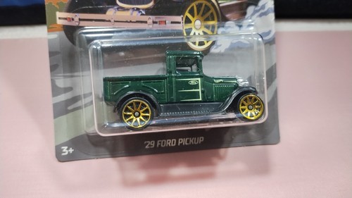 HOT WHEELS FORD SERIES #7/8 '29 FORD PICKUP GREEN DIECAST 1:64 SCALE - Picture 2 of 2