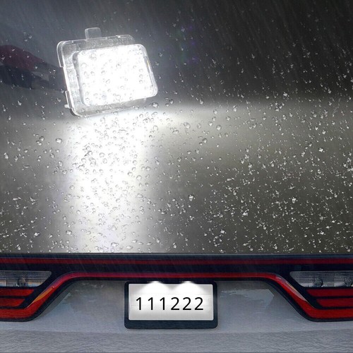 2X White Canbus LED Number License Plate Light For Mercedes Benz W204 W212 W221 - Picture 6 of 8
