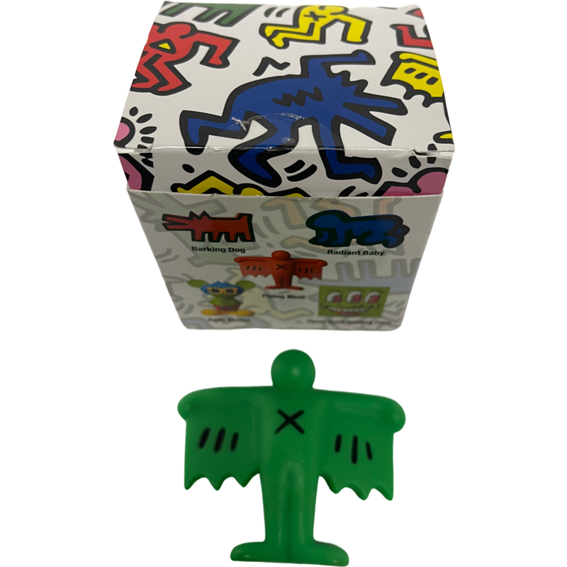 Medicom Toy x Flying Devil Statue Green Ver. / Keith Haring