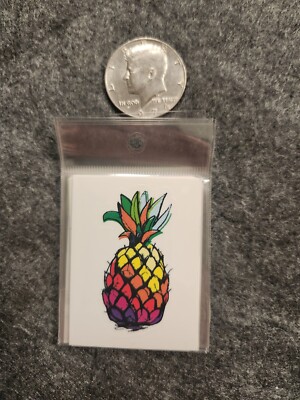 Pineapple  2 1/2'' Off the Hook Vinyl Sticker