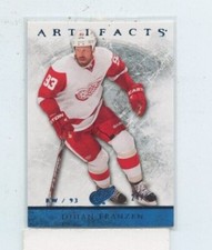 JOHAN FRANZEN 2012-13 Upper Deck Artifacts Blue Parallel #D /85 