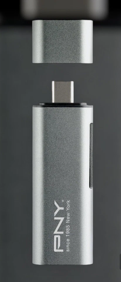 PNY USB-C 3.1 Type-C Card Reader USB Adapter - P-CRMUS3A-BX *Free Shipping*  - Image 3 of 4