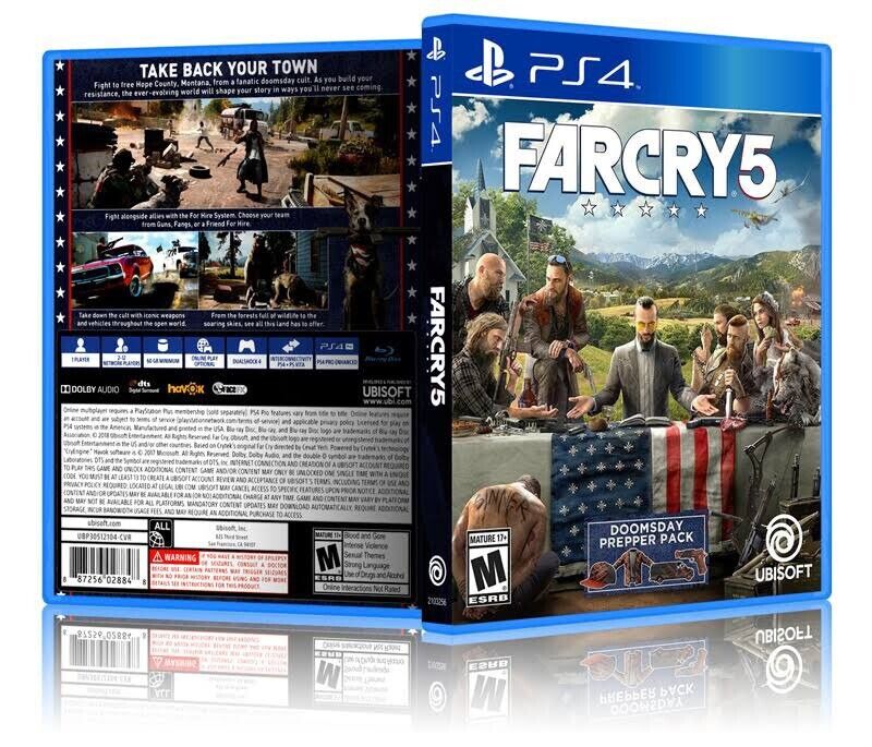 Far Cry 5 Ps4 Game PlayStation 4/PS5