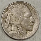 1913-D Type 2 Buffalo Nickel, Very Fine, Problem Free  1010-12