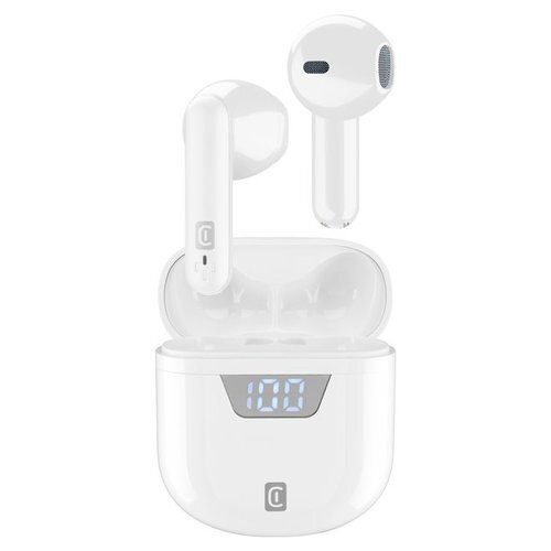 CELLULAR LINE BTSEEKTWSW Auricolari microfono bluetooth SEEK Tws Bianco