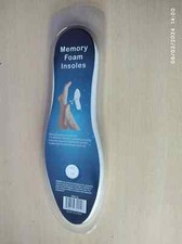 3 Pair Memory Foam Insoles Pads Cushion Foot Feet Shoe Walking Running Men Women