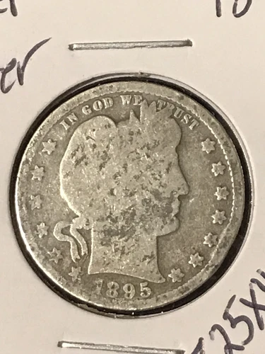 1895 Barber Quarter   G