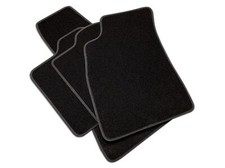 VELOURS FUßMATTEN für NISSAN MURANO Z50 (2003-2008) 8 mm, SCHWARZ hohe Qualität