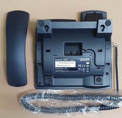 Snom 300 VoIP Telephone in Black Neuwertig, OVP - Bild 2 von 7