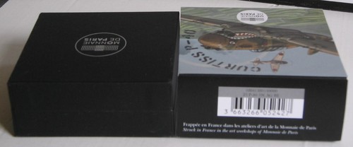 Coffret 10 Euro Argent BE FRANCE 2023 - CURTISS P40 Warhawk (Aviation US), Proof - Picture 6 of 13