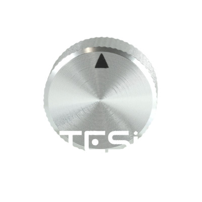 Tesi Premium Aluminum Guitar Knob Silver