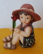 Goebel Figur - Kim Anderson - Ich freue mich auf dich - OVP - Waiting for you -