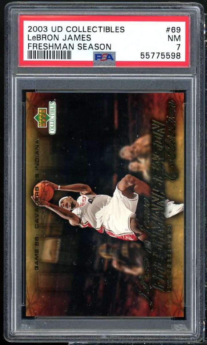LeBron James Rookie Card 2003 UD Collectibles Freshman