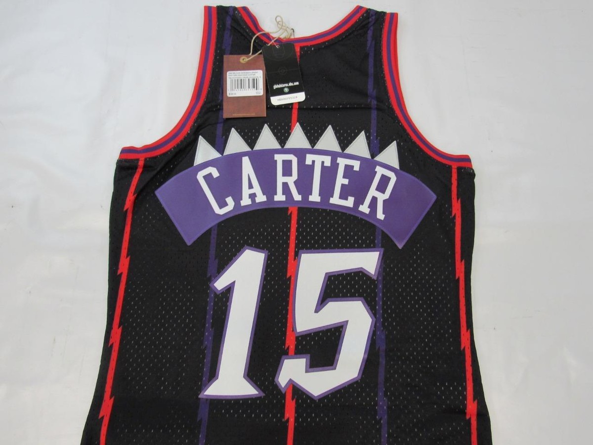 98-99 Vince Carter #15 Toronto Raptors Mens Mitchell & Ness