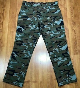 Wrangler Outdoor Men's Camo Hiking Camping Pants Nylon Spandex 38x30 ...