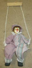 Clown: Marionette: Pink Striped Clothing