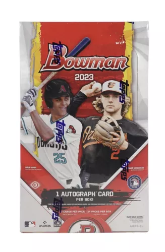 2023 BOWMAN BASEBALL HOBBY BOX