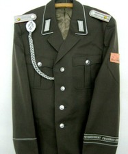 NVA Uniform-Jacke Gr.g 52  Friedrich Engels Fasching NVA  Sch&uuml;tzenschnur DDR MfS