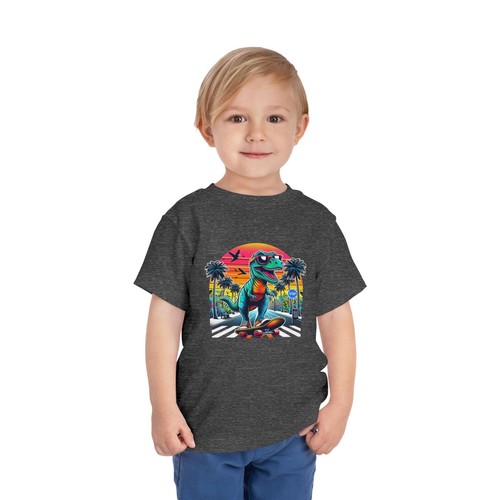 Toddler Dinosaur T-Shirt / Dino Apparel Co / Toddler Short Sleeve Tee 3 - Picture 60 of 73