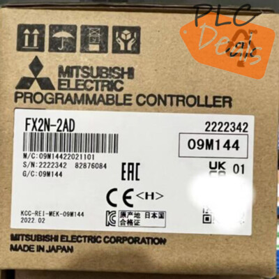 1PC New in Box Mitsubishi PLC FX2N-2AD FX2N2AD Original PC module