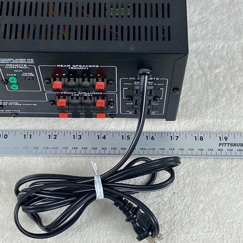 Teac Bundle A/V SURROUND Sound RECEIVER Model AG-V1200 with Remote Bench Tested - Picture 10 of 11