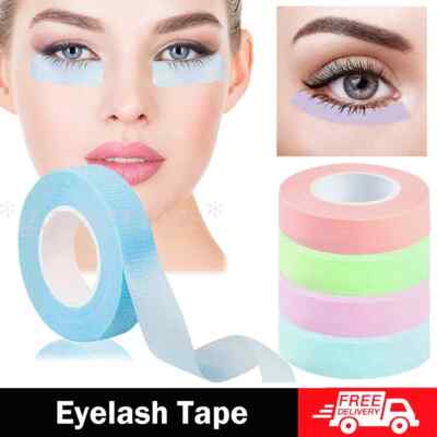 8 Rollen Profi Wimpern Wimpernverlängerung Tape Mikroporen Medizin Rolle