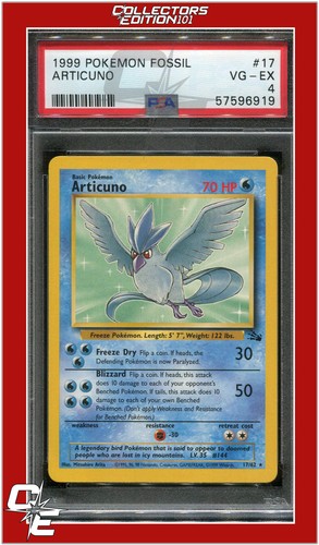 Articuno (Unlimited) graded PSA 4 for sale on eBay