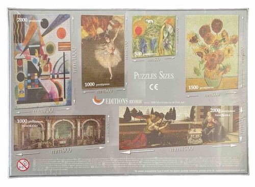 Salvador Dali Apparition Du Visage 1981 Editions Recordi 1000 Piece Puzzle - Picture 3 of 9