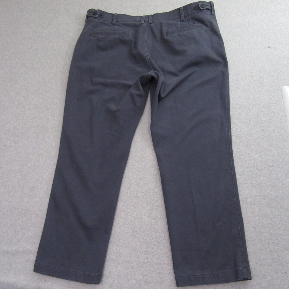 LL Bean Mens Standard Fit Jeans 44 x 32 Black Stretch Adjustable Waist - Image 4 of 4