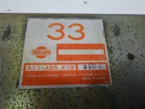 ENGINE COMPUTER NISSAN PULSAR 1989 1990 A11-A85 A78 AT PCM ECM ECU OEM - Picture 3 of 5