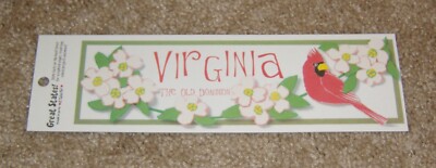 It Takes Two Great States Title Diecut ~ Virginia