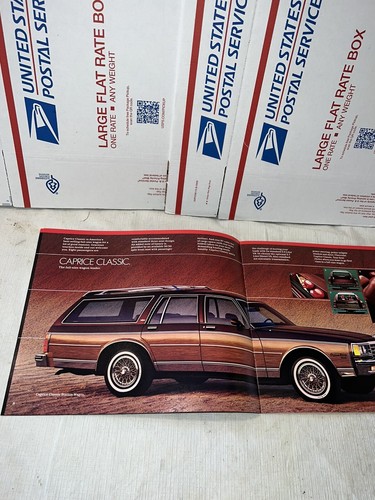 1983 CHEVROLET SPECIALTY PEOPLE CARRIERS DEALER BROCHURE BLAZER SUBURBAN CAPRICE - Foto 7 di 12