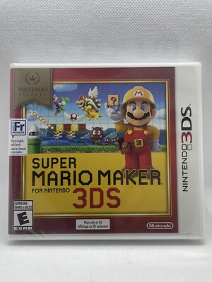 Super Mario Maker (3DS, 2016) New Sealed