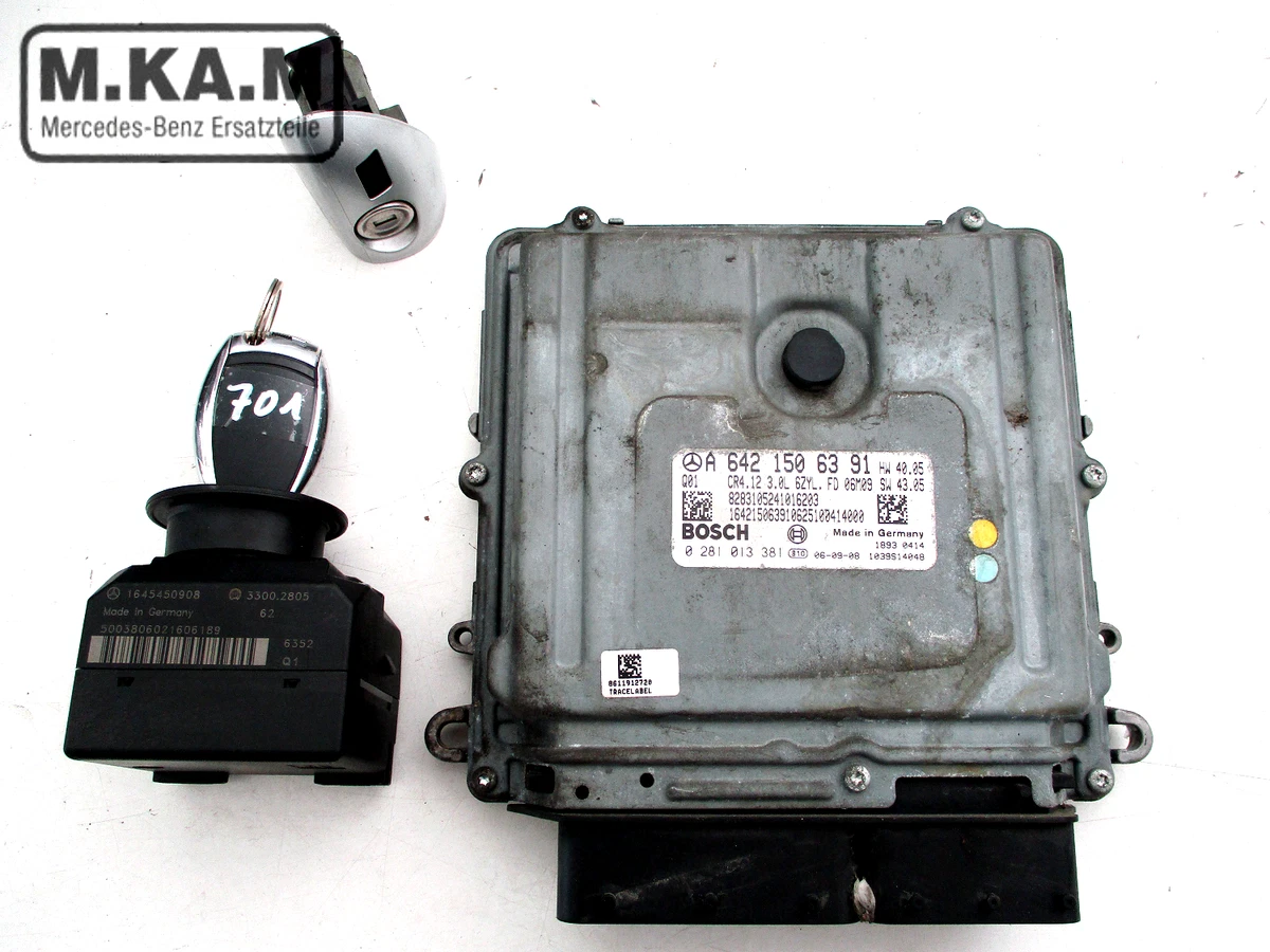Mercedes Benz MSG Steuergerät A6421506391 ML W164 Motorsteuergerät 