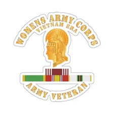 Kiss-Cut Stickers - Womens Army Corps Vietnam Era - w GCMDL- WAC - NDSM - Cold X
