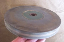8" CRATEX wheel-fine-1"wide- w/ 1 inch hole w/3/4" adapter- 4.6 pounds-