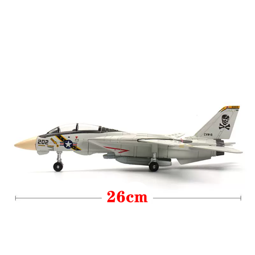 1/72 US F-14A Tomcat VF-84 Jolly Rogers Fighter Plastik bemalt ungebaut - Bild 7 von 11