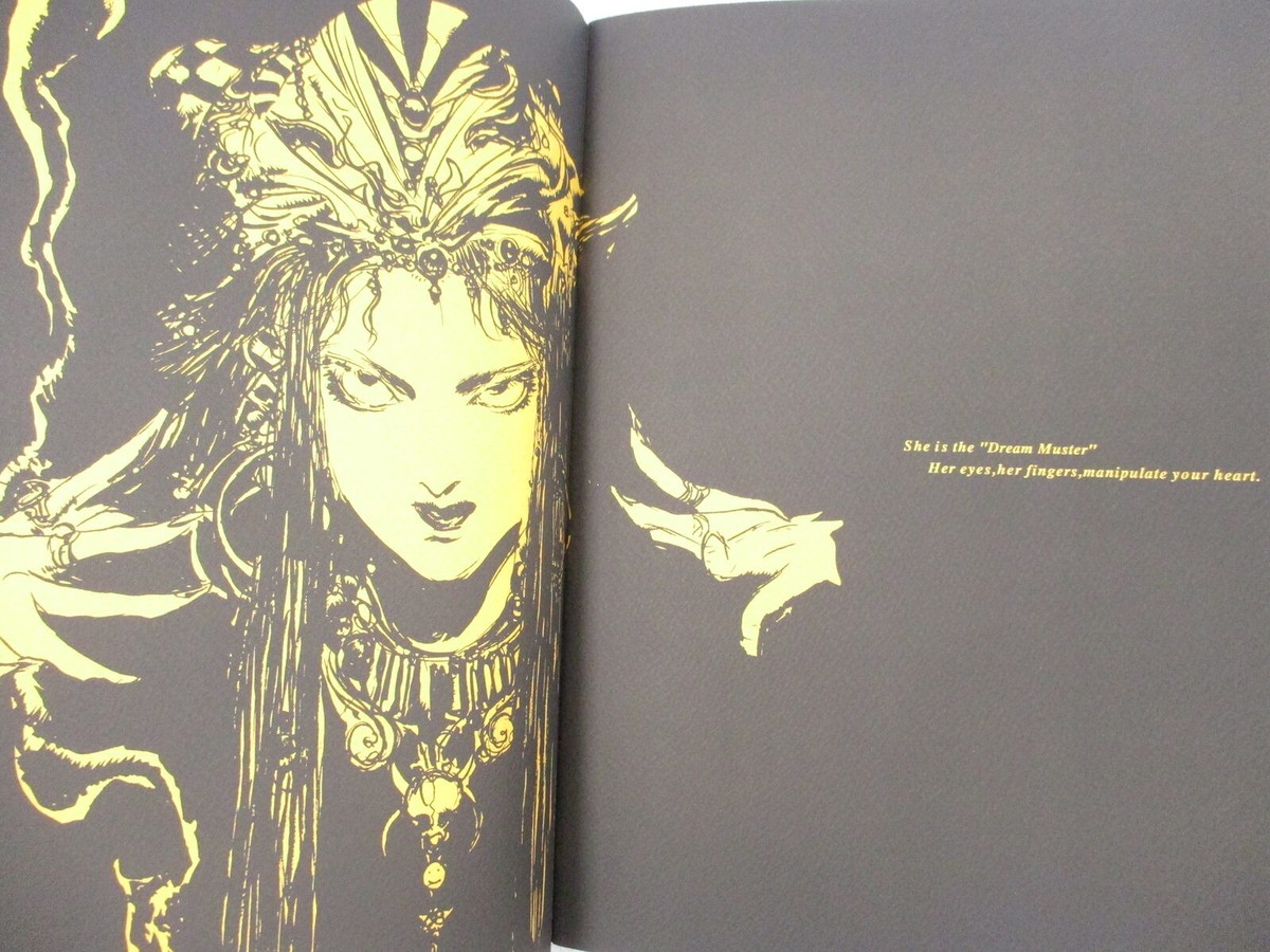 Yoshitaka Amano 非売品 3枚セット AMANO YOSHITAKA Art Works MONO 3 Doujin Book 1990 Japan Vtg