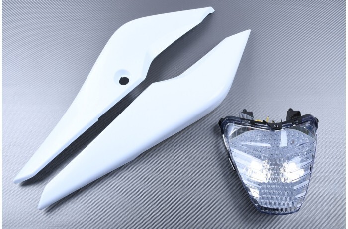 Carénage arrière CBR250R et feu arrière fumé transparent pour carrosserie Honda 2012