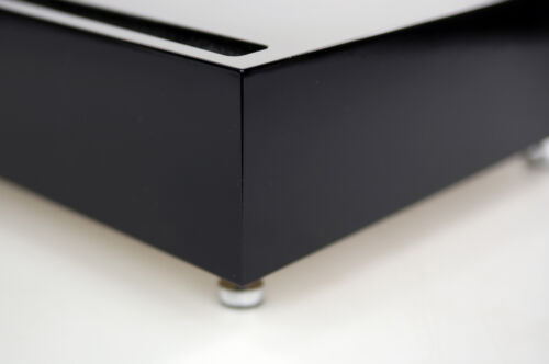 Zarge Gehäuse chassis plinth Denon DP-37F in schwarz Hochglanzlackierung - Picture 3 of 6