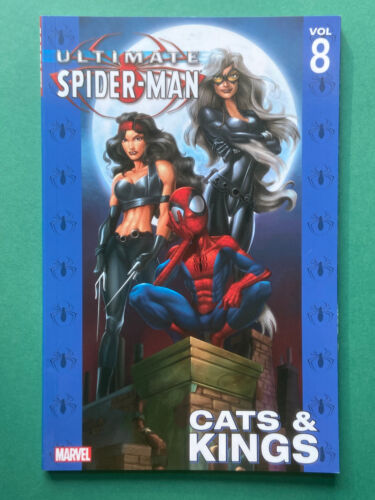 Ultimate Spider-Man Vol 8 Cats & Kings TPB neuf comme neuf (2012) roman graphique - Photo 1/10