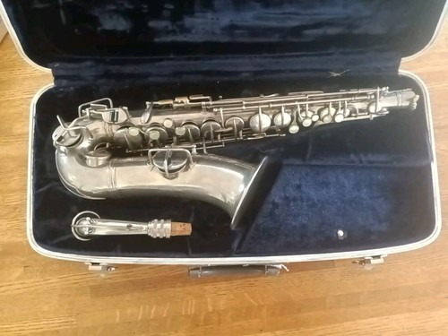 Conn New Wonder II 'Chu Berry" Nickle Plated Alto Saxophone SN:1899XX Renovated