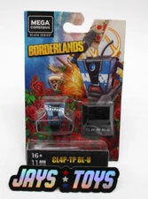 Mega Construx Black Series Borderlands CL4P-TP BL-U 11 Pieces Mattel New on Card