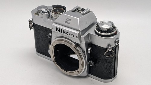 [N Mint Nikon Nikomat EL2 Argento SLR Film Fotocamera + Nikkor Ai 28mm F/3.5 - Foto 6 di 20