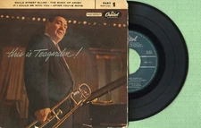 JACK TEAGARDEN Beale Street Blues CAPITOL EAP 1-721 Pressing Spain 1956 EP VG+